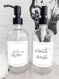 Vintage Farmhouse Mouthwash and Lotion Labels by Chaumiere