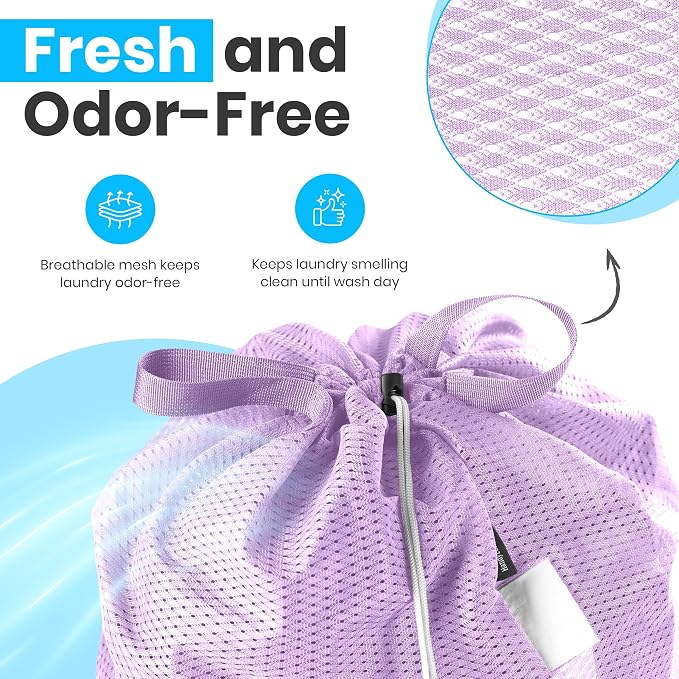 Large Mesh Laundry Bags - Image 5