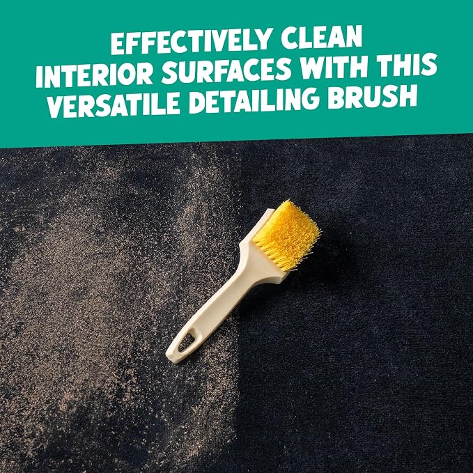 Chemical Guys Induro 7 Heavy Duty Nifty Carpet & Upholstery Detailing Brush 2 - Image 2