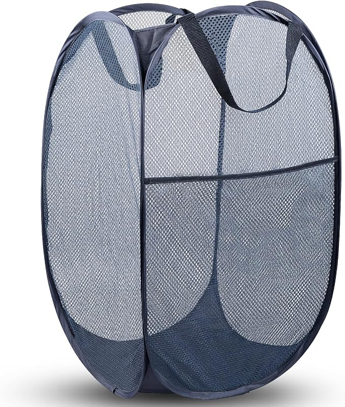 DUCOO Pop Up Hamper, Foldable Mesh Laundry Basket by Unknown