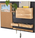 MyGift 25 x 19 Inch Wall Mounted Dual Tone Solid Wood Entryway Organizer by MyGiftHome