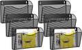 6 Single Pocket Wall File Holder, Mesh Hanging File Folder Paper Organizer by GDINDINFAN