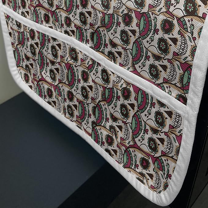Ambesonne Paris Microwave Oven Cover, Pattern - Image 3