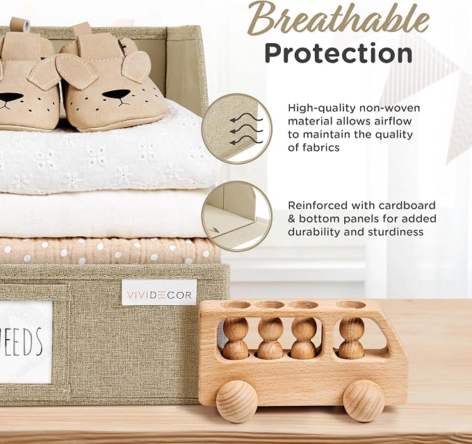 Storage Cubes – 12x12x10 Fabric Baskets - Image 8