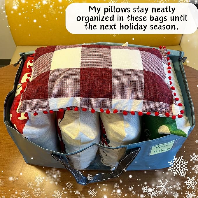 VENO 4 Pack Moving Bags, Comforter and Blanket Storage Bags - Image 2
