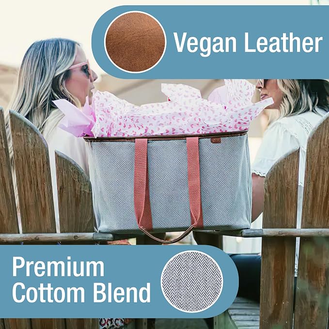 CleverMade Collapsible LUXE Tote - Image 4