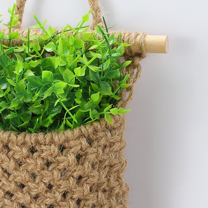 2 Packs Macrame Wall Planters - Image 6