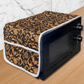 Ambesonne Abstract Microwave Oven Cover, Swirl Ornament Patterns Elements of by Ambesonne