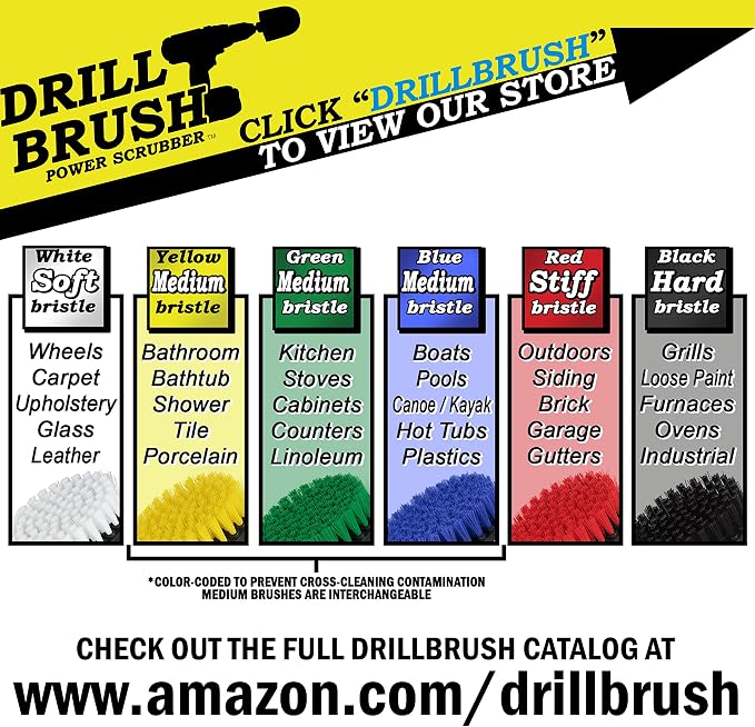 Interior Car Detailing Drill Brush Set - Image 7