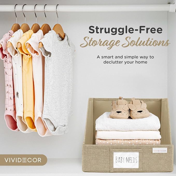 Storage Cubes – 12x12x10 Fabric Baskets - Image 7