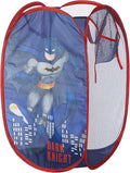 Batman Pop-Up Hamper with Durable Carry Handles, Kids Laundry & Room Storage by IdeaNuovaCharacterShop