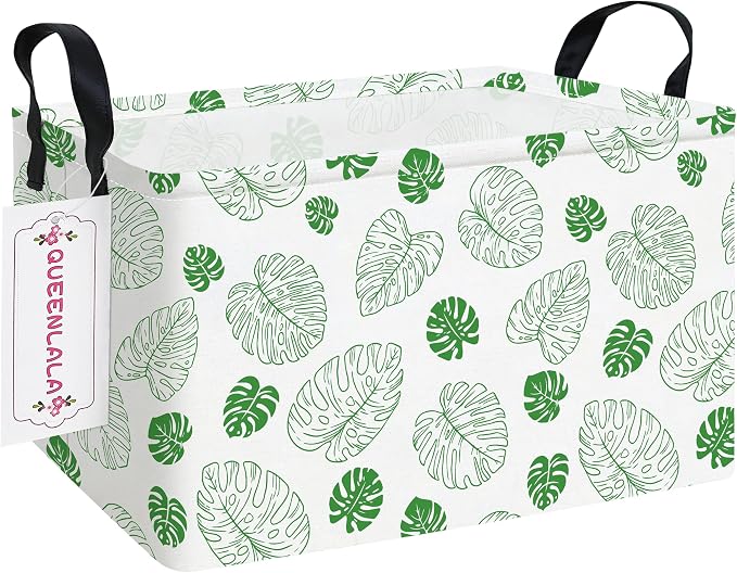 QUEENLALA Rectangular Laundry Hamper/Foldable Nursery Laundry Basket by QUEENLALA