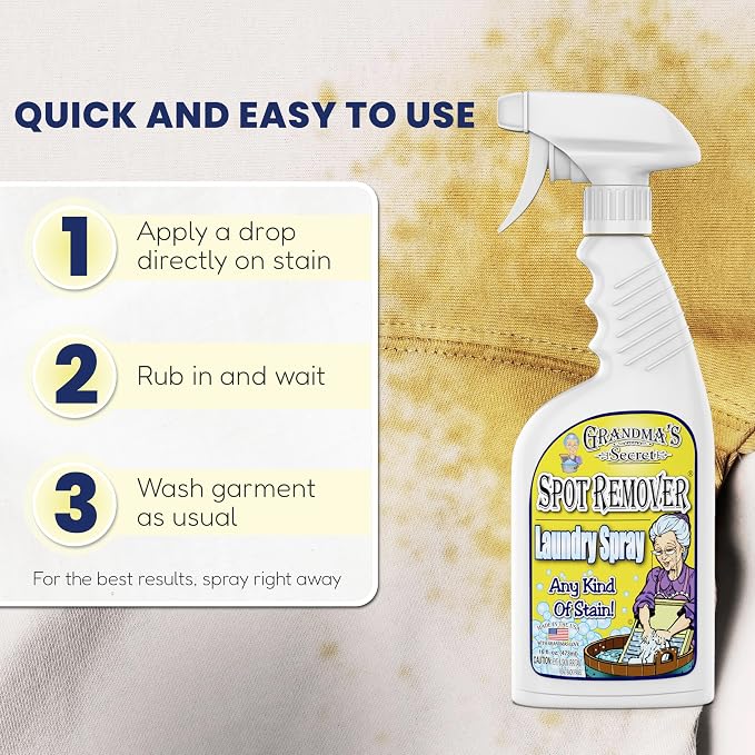 Grandma's Secret Spot Remover Laundry Spray - Image 7