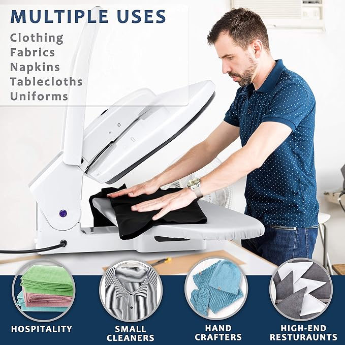 SpeedyPress Oversize Pressing Iron/Steam Press | Ultra XL Electronic Iron Press - Image 8