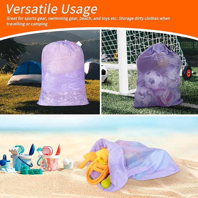 Polecasa Heavy Duty Large Mesh Laundry Bags - Image 7