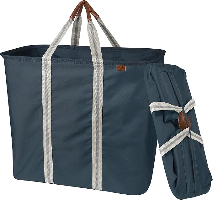 CleverMade Collapsible Laundry Caddy – Foldable Laundry Hamper & Tote, XXL 64L - Image 8