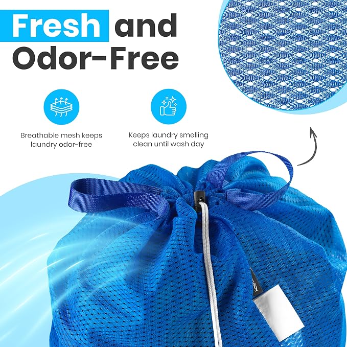 Large Mesh Laundry Bags - Image 5