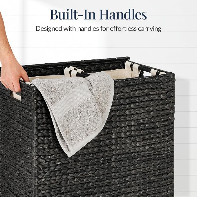 Best Choice Products Large Double Laundry Hamper - Image 6