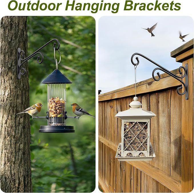 2 Pack Plant Hangers, Metal Plant Hooks - Image 5