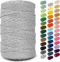 Nook Theory Macrame Cord - 3mm 220 Yards Cotton Rope by NookTheory