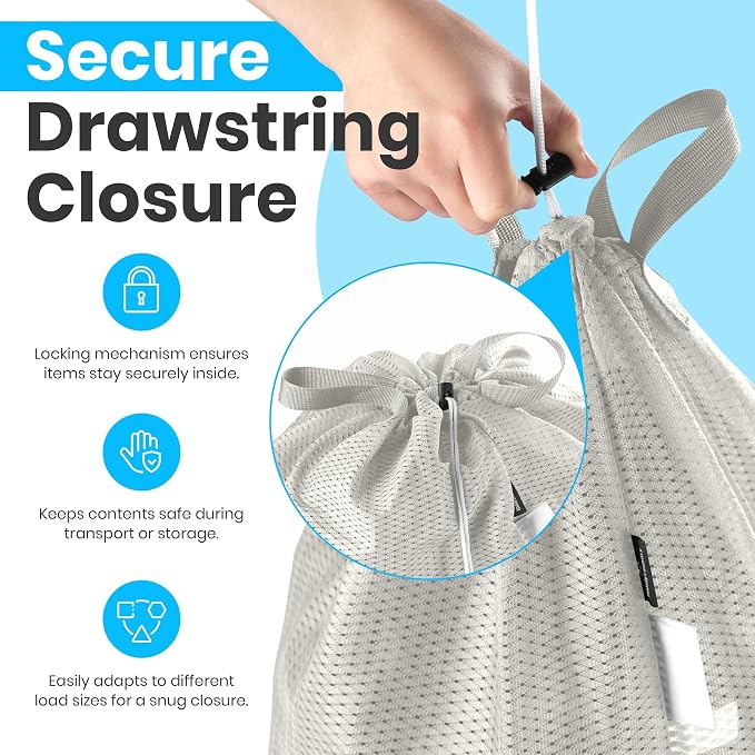 Large Mesh Laundry Bags - Image 3