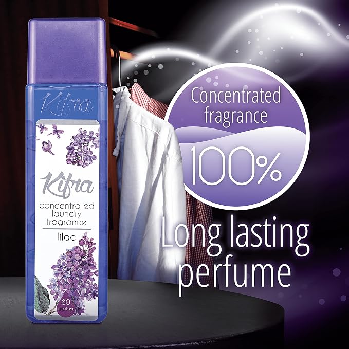 KIFRA Lilac Concentrated Laundry Fragrance 6.76 Fl Oz 200ml 80 Washing Cycles - Image 5
