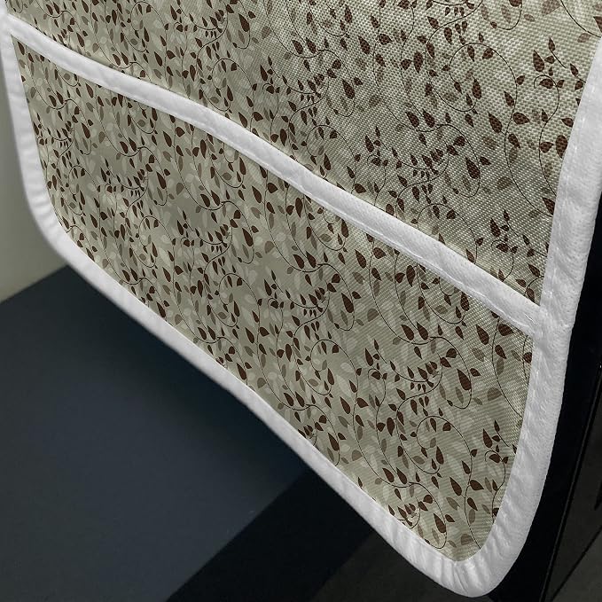 Ambesonne Flower Microwave Oven Cover, Floral Buds Design - Image 3