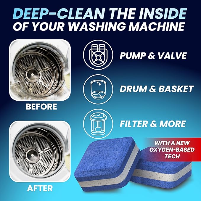 Washing Machine Cleaner Tablets - Image 2