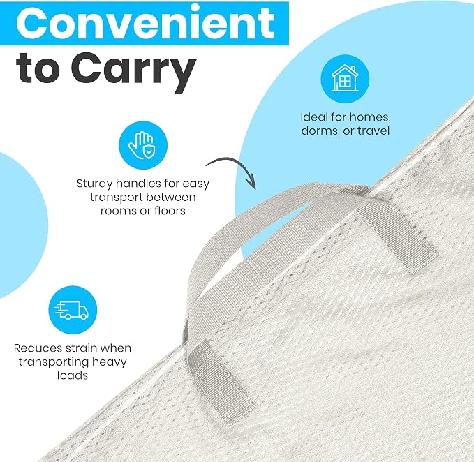 Large Mesh Laundry Bags - Image 6