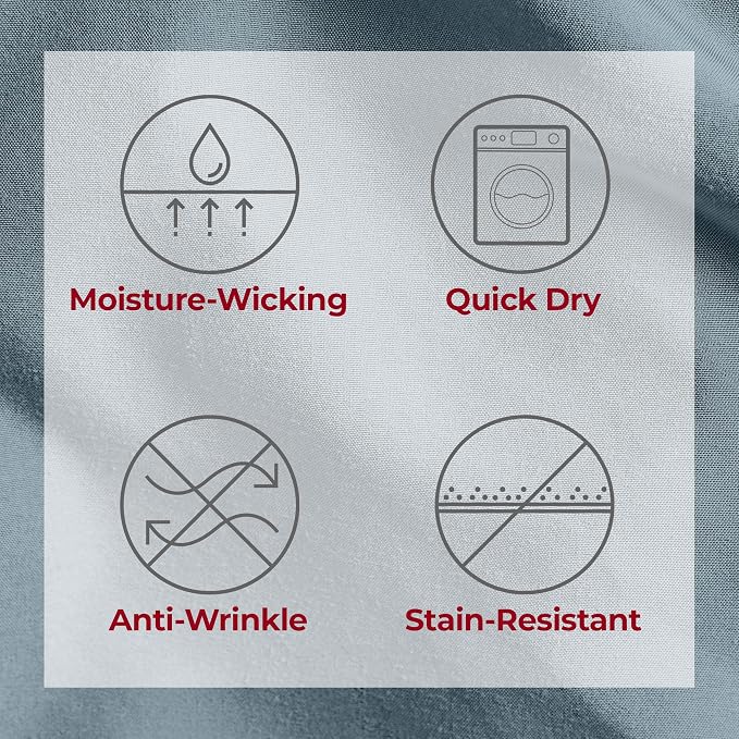Mellanni Split King Sheets Set - Image 6