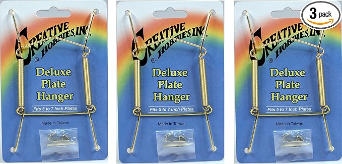 Creative Hobbies® Deluxe Plate Display Hangers, Spring Style by CreativeHobbies