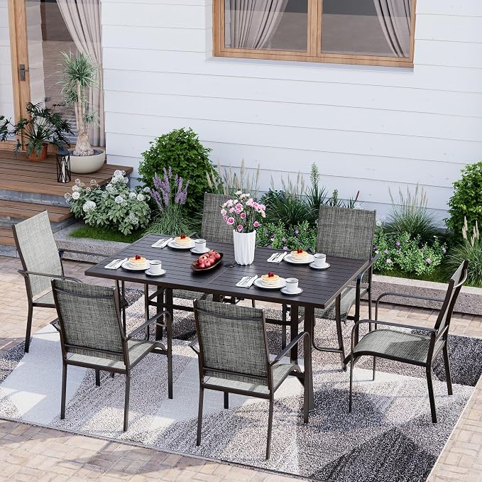 7-Piece Outdoor Patio Dining Set - Image 7