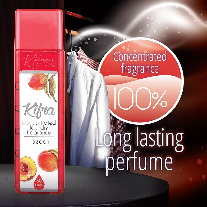 KIFRA PEACH Concentrated Laundry Fragrance 6.76 Fl Oz 200ml 80 Washing Cycles - Image 5