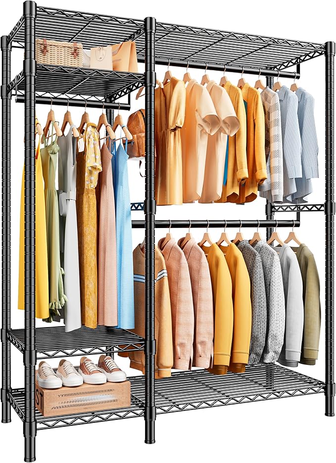 Raybee Clothes Rack Heavy Duty Loads 780LBS Clothing Racks by Raybee