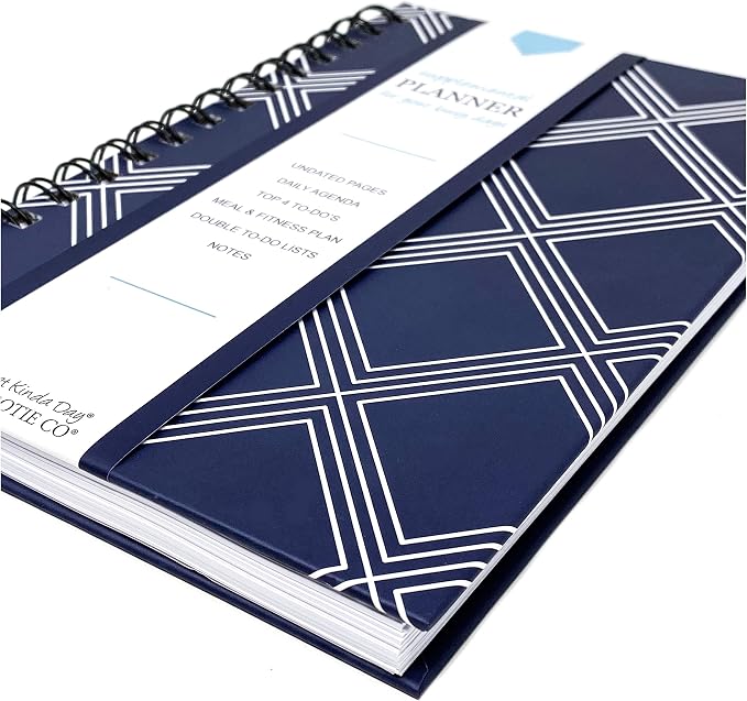 Daily Planner- Roadmap with a Daily Agenda, Top To-do's, Meal and Fitness Plan - Image 2