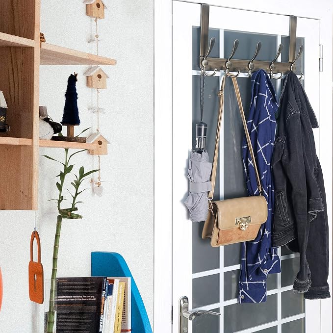 WEBI Over The Door Hook Door Hanger Hook Rack - Image 2