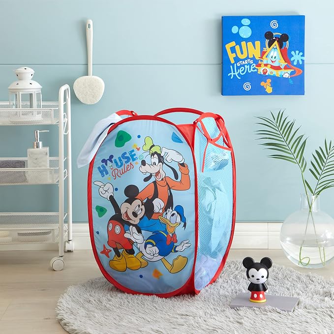 Idea Nuova Disney Mickey Mouse Pop Up Hamper - Image 4
