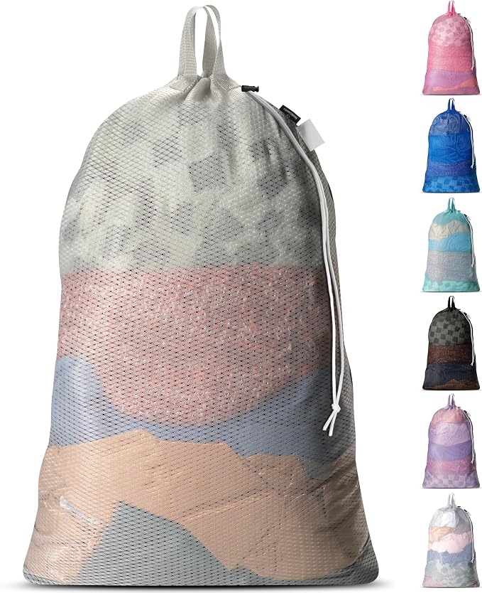 Large Mesh Laundry Bags by Handy+Laundry