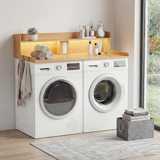 Seang 2-Tier Washer Dryer Countertop by Seang