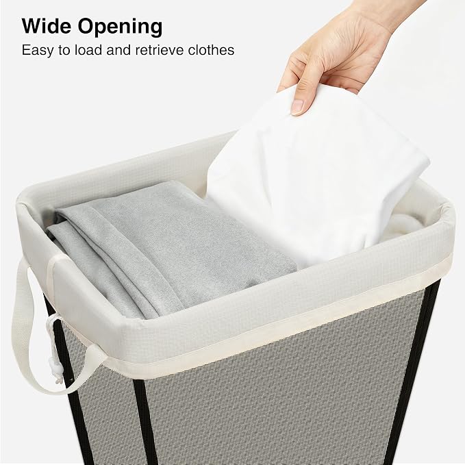 STO STO Laundry Hamper, 75L Laundry Basket Organizer - Image 8