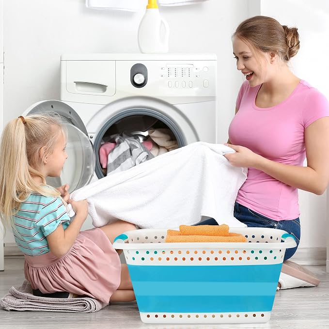 Relaxdays Folding Laundry Hamper - Image 5