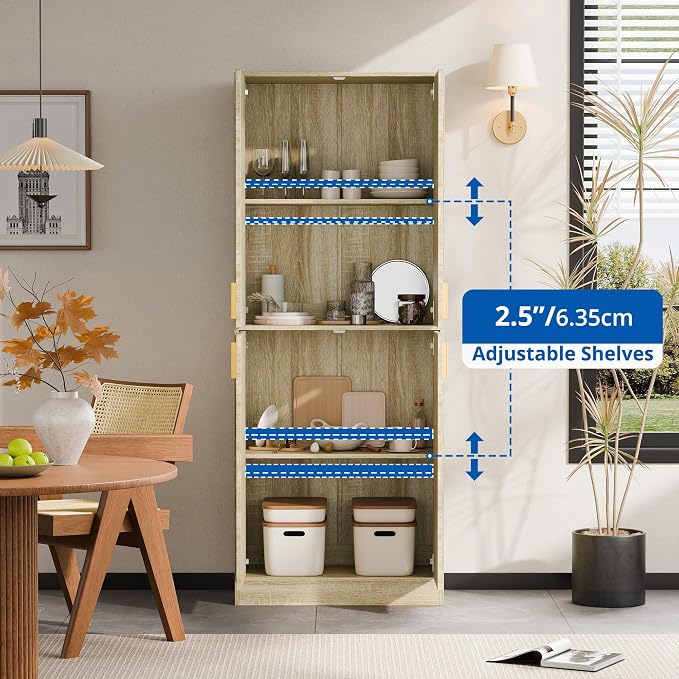 Cozy Castle Kitchen Pantry Cabinet - Image 5