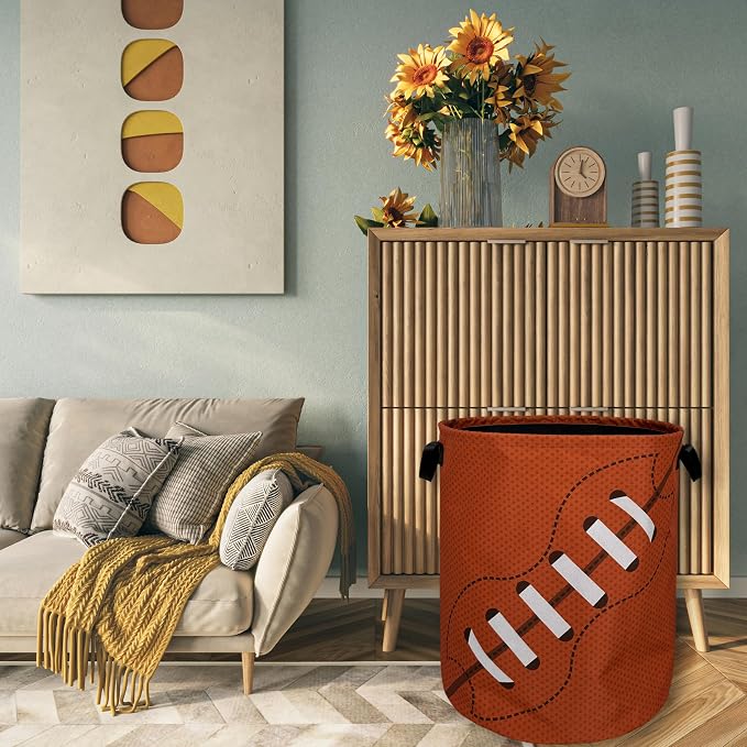 Football Laundry Basket Foldable - Image 7