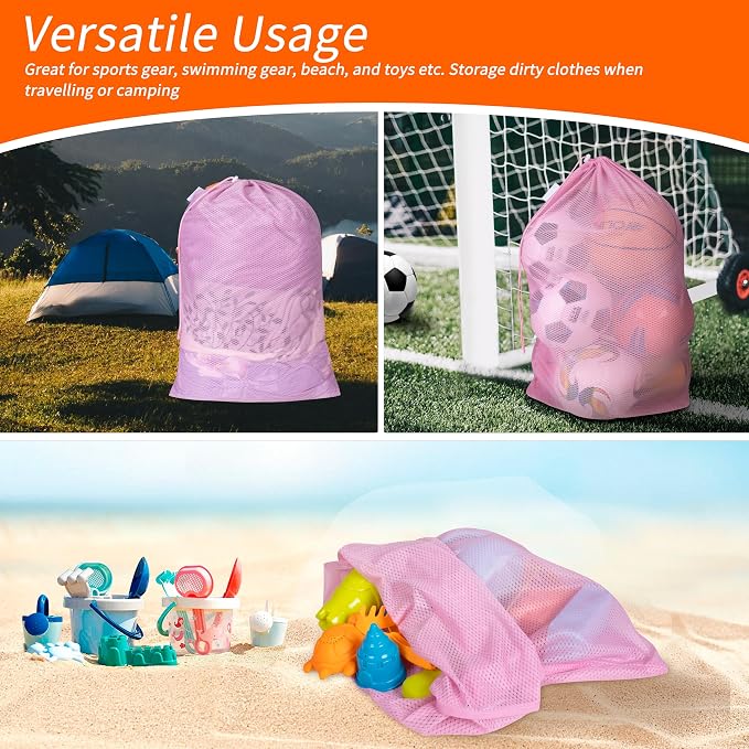 Polecasa Heavy Duty Large Mesh Laundry Bags - Image 7