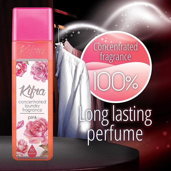 KIFRA PINK Concentrated Laundry Fragrance 6.76 Fl Oz 200ml 80 Washing Cycles - Image 5