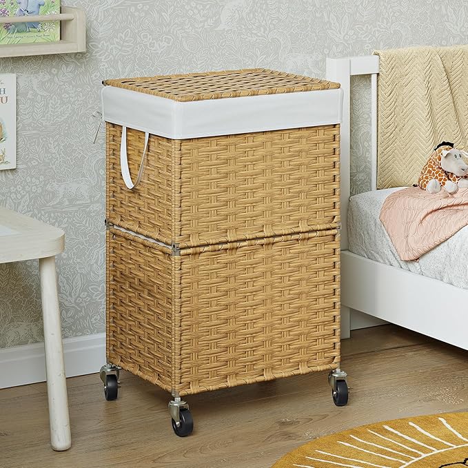 Chrislley 90L Slim Laundry Hamper - Image 7