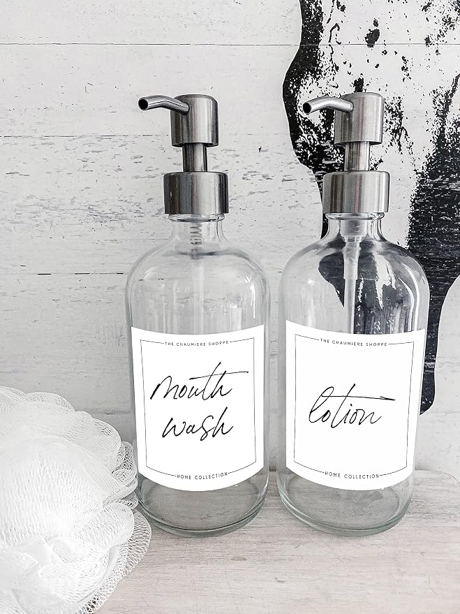 Vintage Farmhouse Mouthwash and Lotion Labels - Image 2