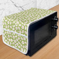 Lunarable Floral Microwave Oven Cover, Apple Tree Flowers Spring Blossoms by Lunarable