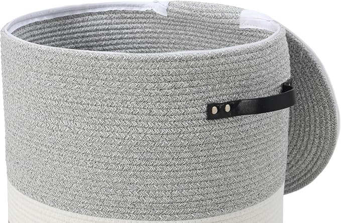 Extra Large Cotton Rope Storage Basket - Image 3