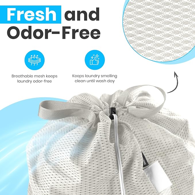 Large Mesh Laundry Bags - Image 5